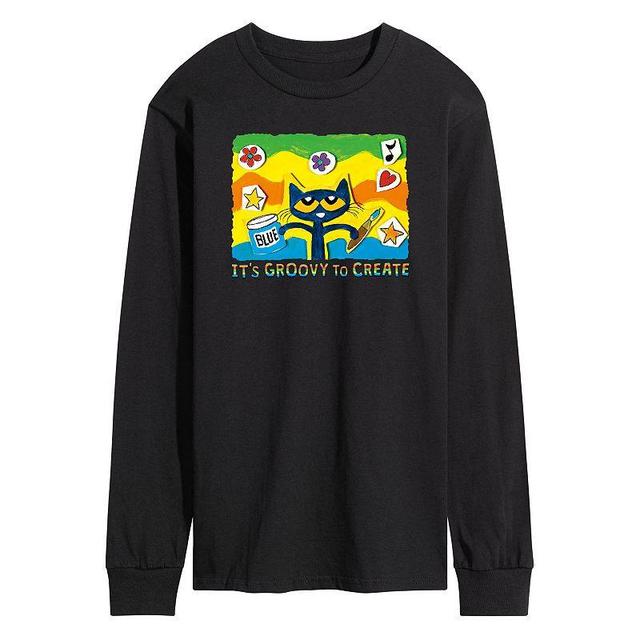 Mens Pete The Cat Groovy Create Tee Product Image