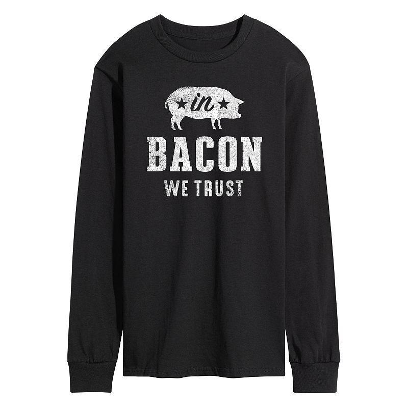 Mens In Bacon We Trust Tee Product Image