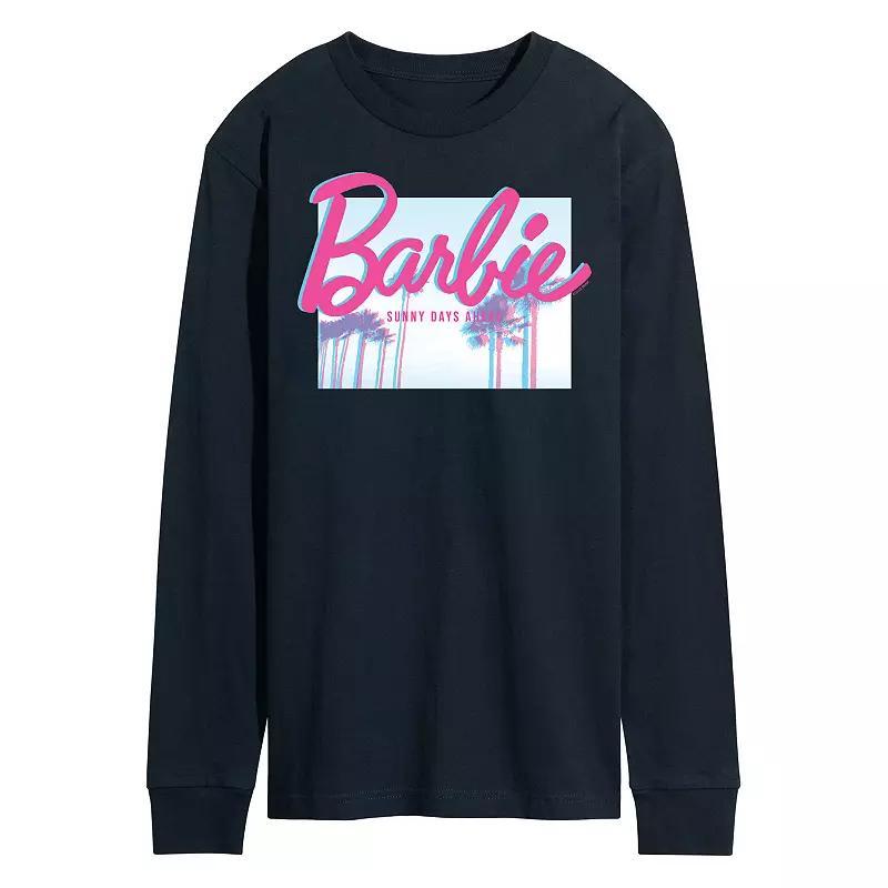 Mens Barbie Dream Summer Sunny Days Long Sleeve Blue Product Image