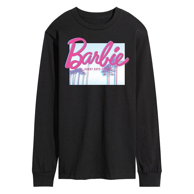 Mens Barbie Dream Summer Sunny Days Long Sleeve Black Product Image