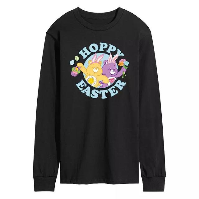 Mens Care Bears Hoppy Easter Long Sleeve Graphic Tee Product Image