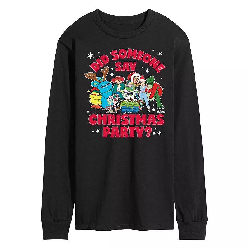 Disney / Pixars Toy Story 4 Mens Christmas Party Long Sleeve Graphic Tee Product Image