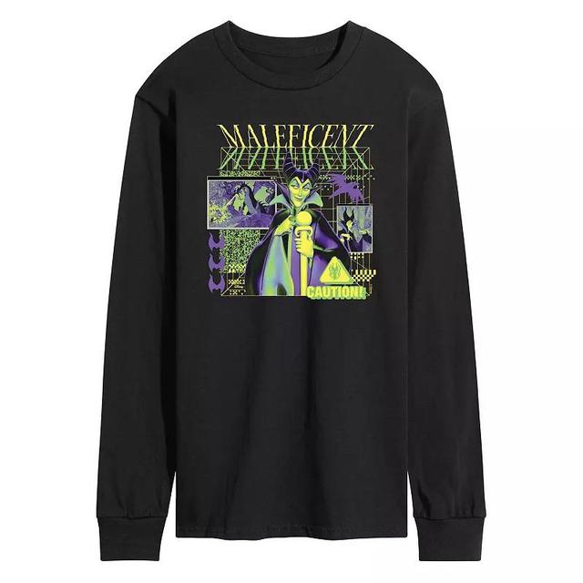 Disney Villains Sleeping Beauty Maleficent Mens Long Sleeve Graphic Tee Product Image