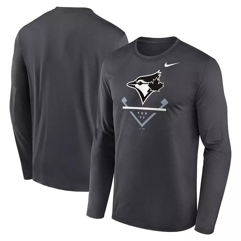 Mens Nike Anthracite Chicago White Sox Icon Legend Performance Long Sleeve T-shirt Product Image