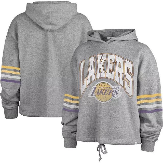 Womens 47 Gray Los Angeles Lakers Upland Bennett Pullover Hoodie Product Image