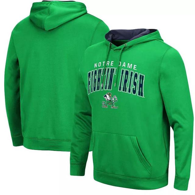 Mens Colosseum Notre Dame Fighting Irish ResistancePullover Hoodie Product Image