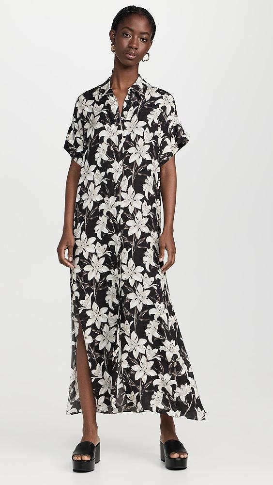 alice + olivia Edyth Maxi Tie Belt Dress | Shopbop Product Image