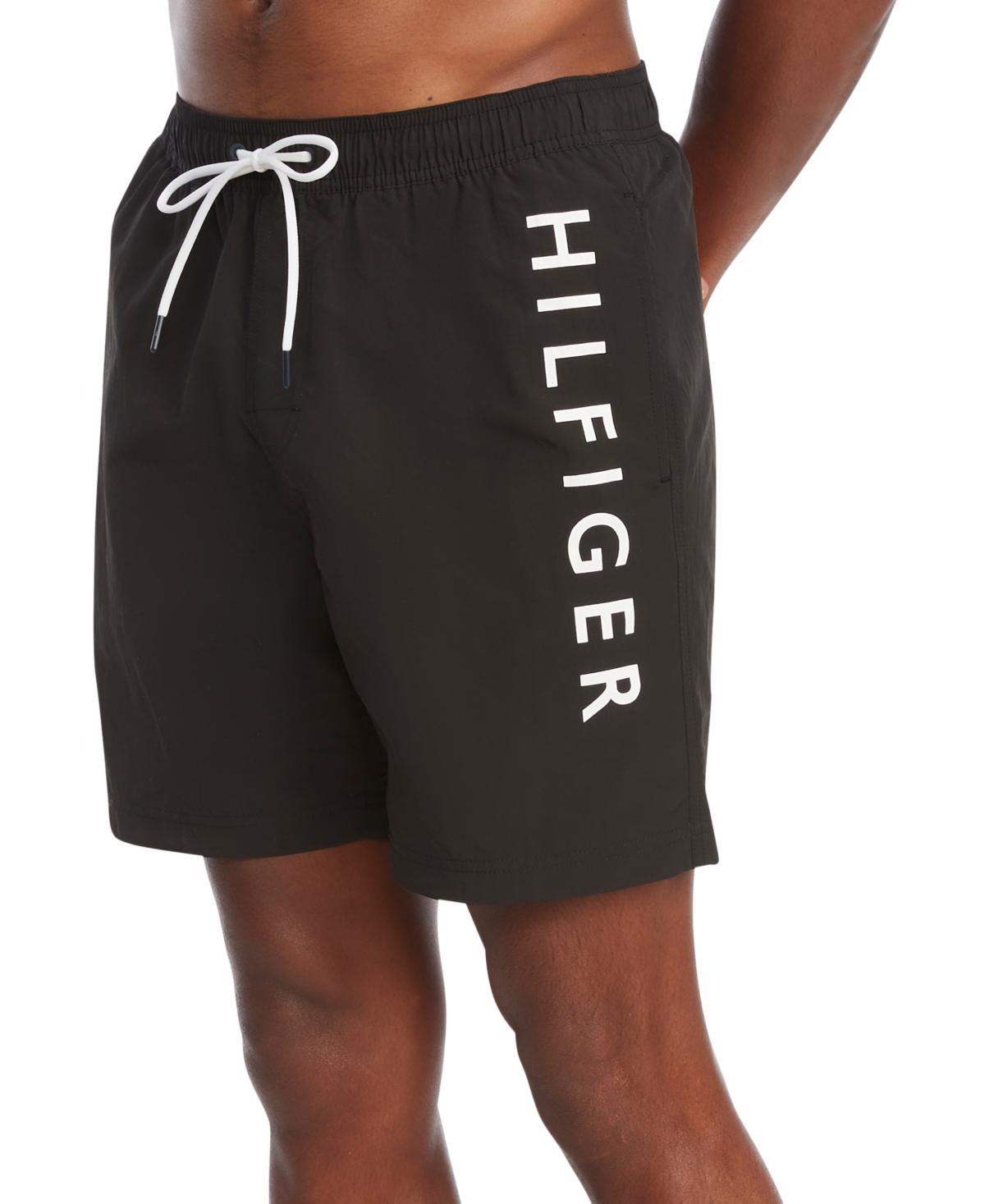 Mens Tommy Hilfiger Logo 7-inch Swim Trunks Product Image