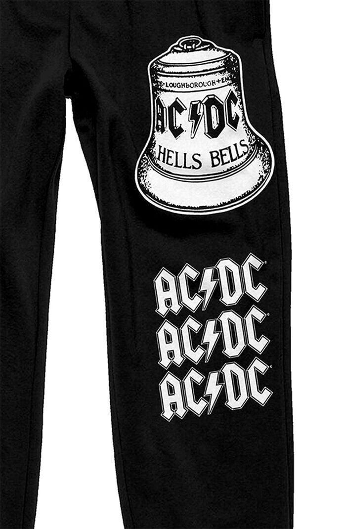 Men's ACDC Band Logo Sweatpants Product Image