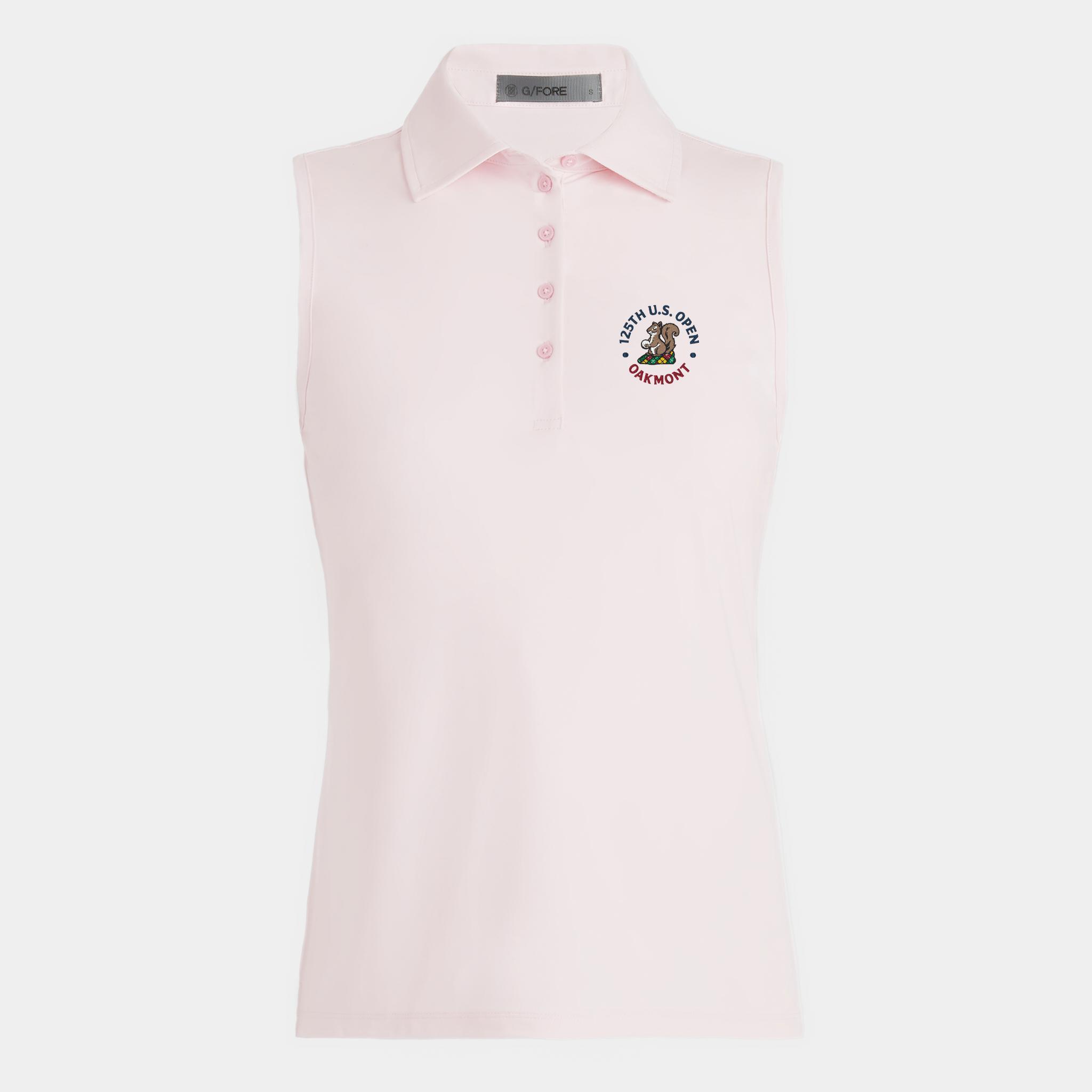 LTD RELEASE 2025 U.S. OPEN SILKY TECH NYLON SLEEVELESS POLO Product Image