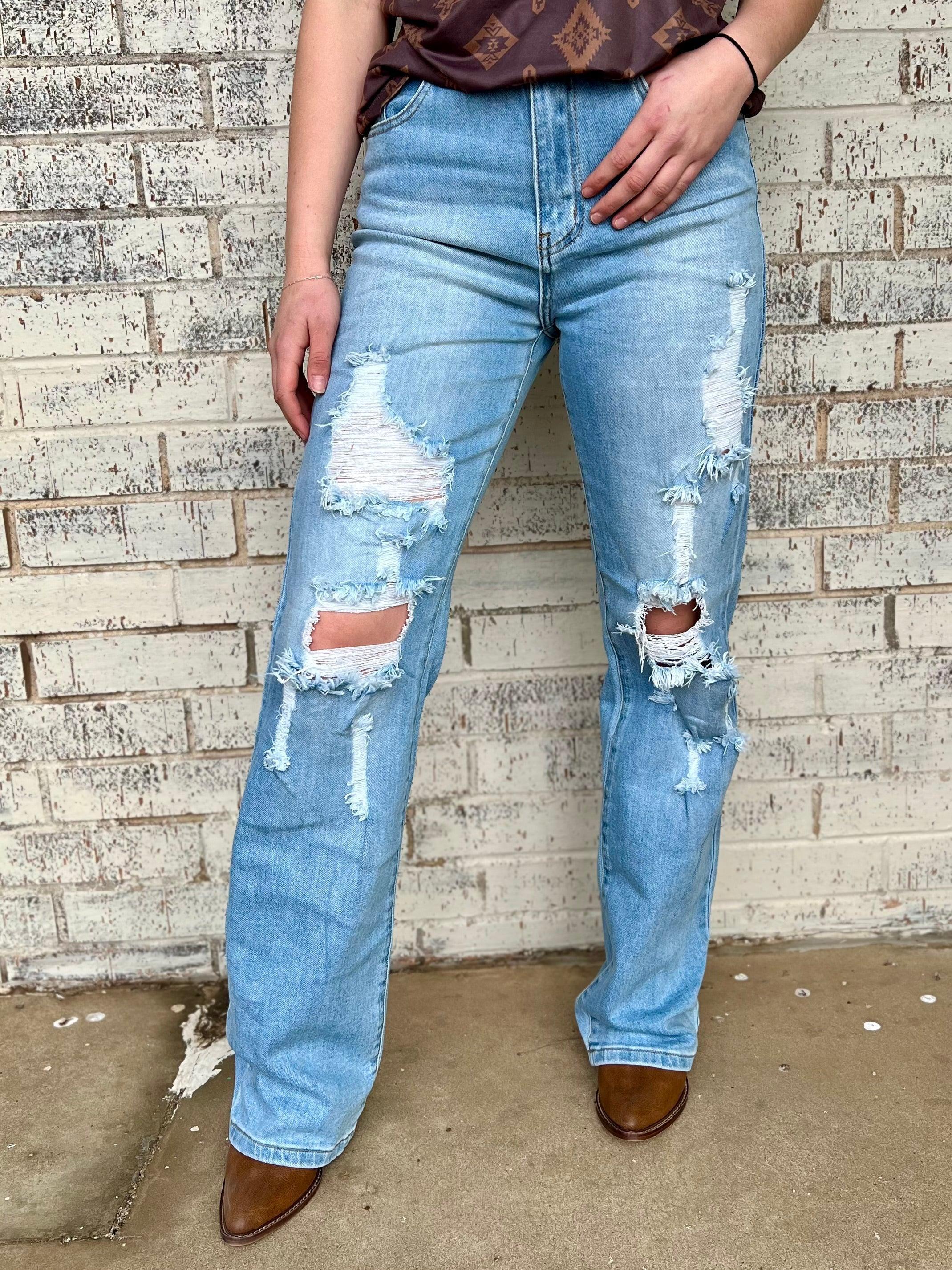 The Ballerini Distressed Jeans Product Image