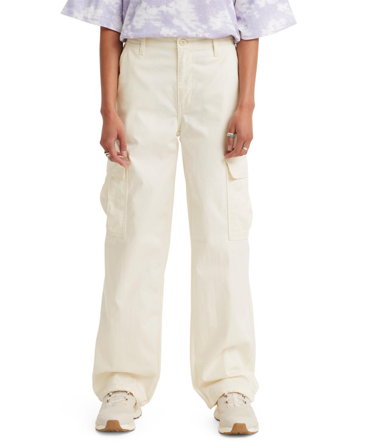 Womens Levis 94 Baggy Cargo Pants Rose Brown Product Image