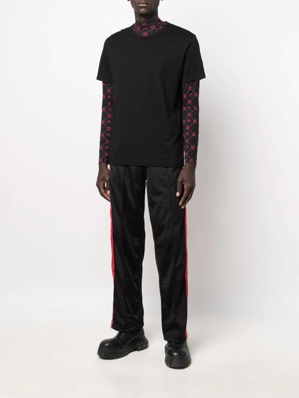 Straight-leg Track Pants In Schwarz Product Image