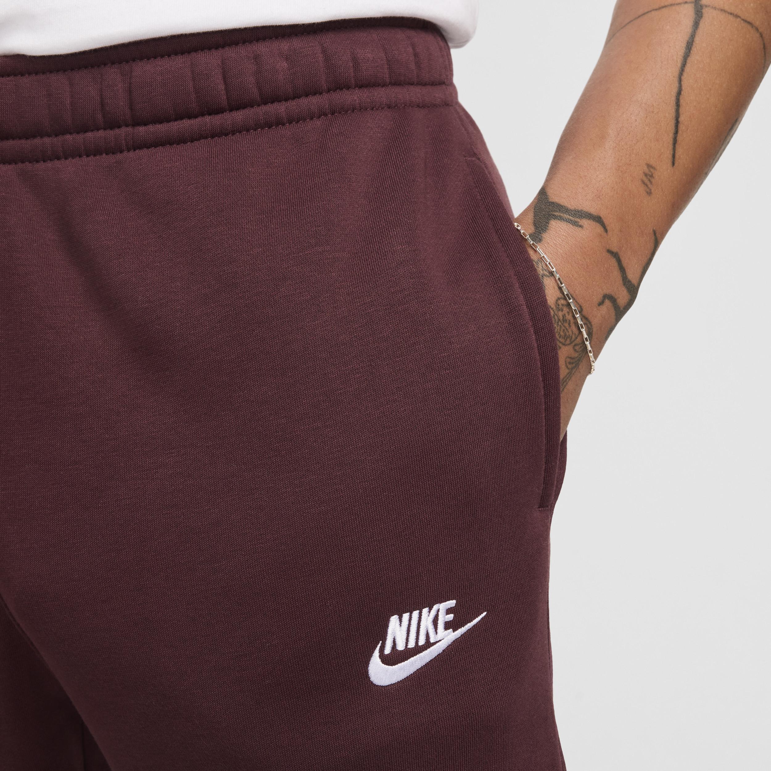 Mens Nike Sportswear Club Fleece Joggers Red Crush Product Image