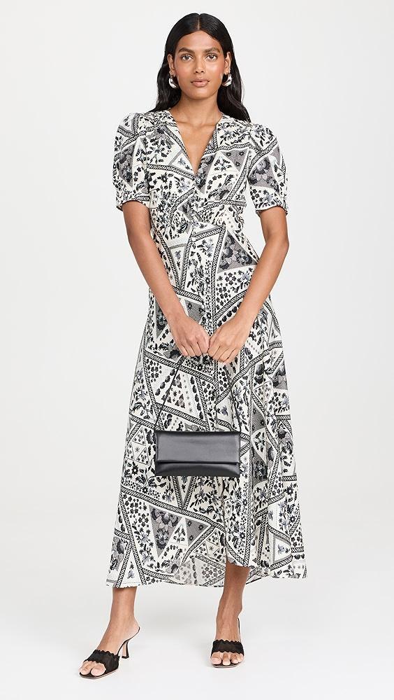 Saloni Lea Long Dress | Shopbop Product Image