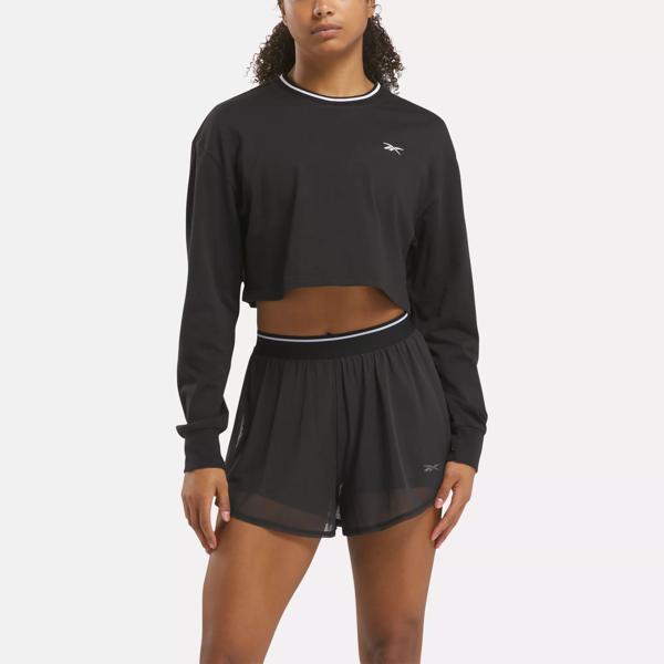 Long Sleeve Crop Top Product Image