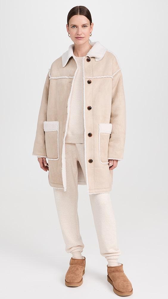 UGG Takara LuxeFluff Mid Jacket | Shopbop Product Image