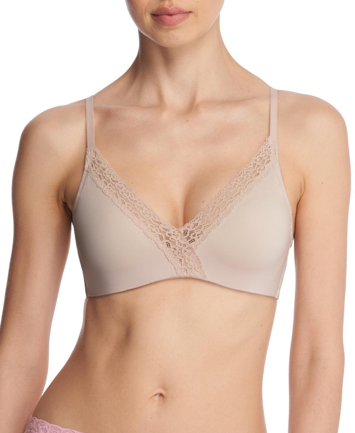 Natori Simply Lace Contour Plunge Underwire Bra Women's Bra Product Image