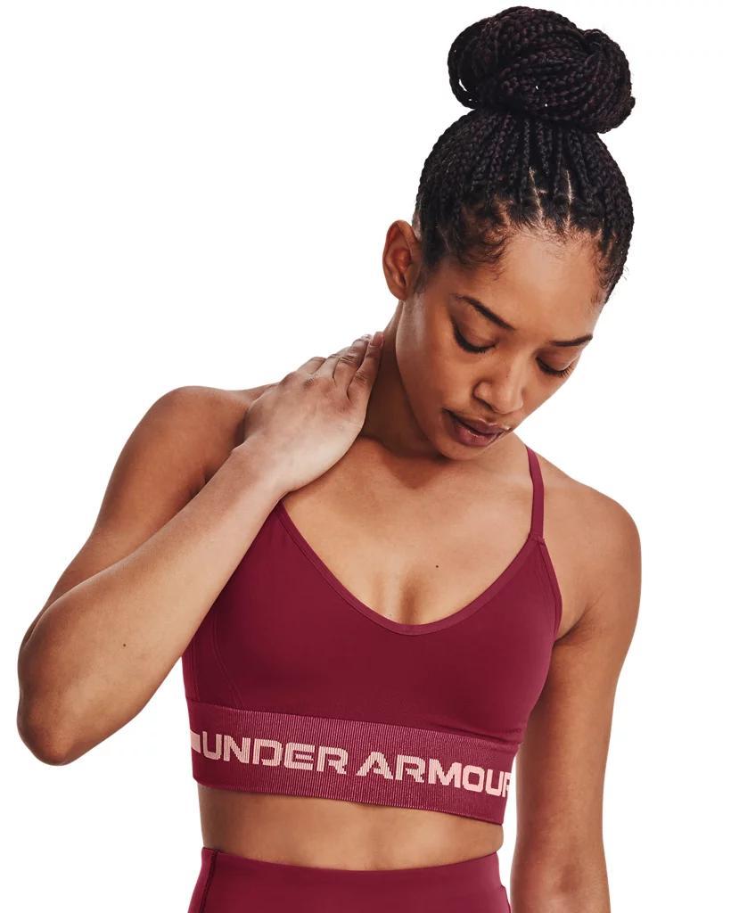 Women's UA Seamless Low Long Sports Bra Product Image