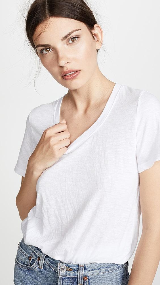 MONROW Oversize Crew Neck Tee | Shopbop Product Image