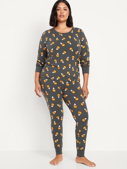 Halloween Print Pajama Set Product Image