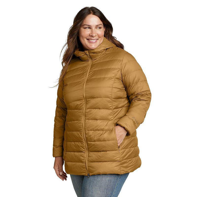 Plus Size Eddie Bauer Cirruslite Down Parka Jacket, Womens Blue Product Image