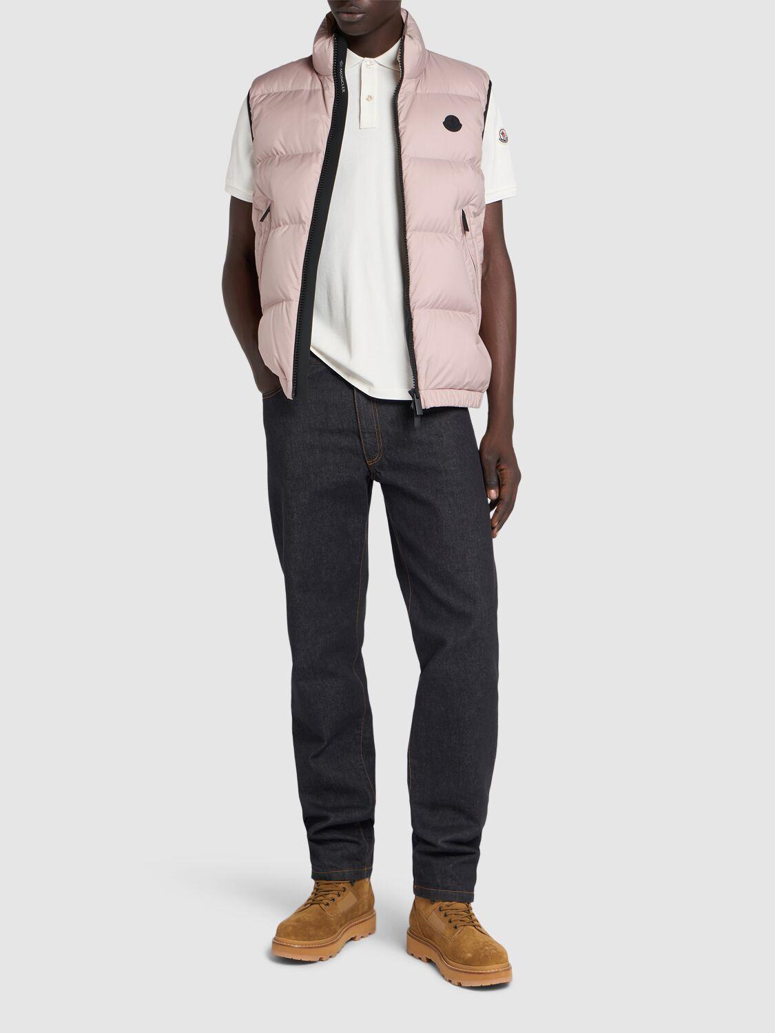 MONCLER Fedare Gilet In Pink Product Image