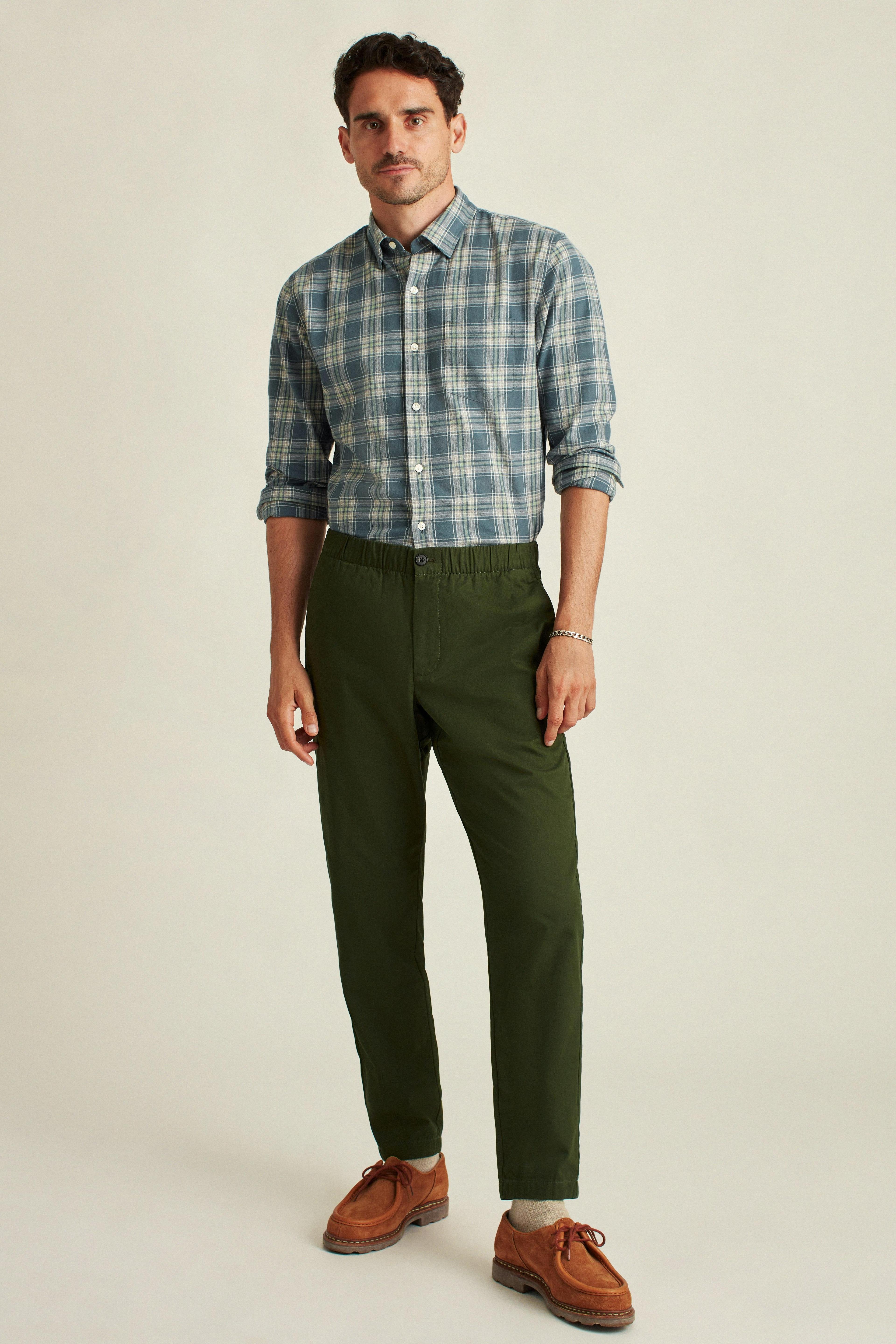 Flannel Lined Drawstring Chinos Product Image