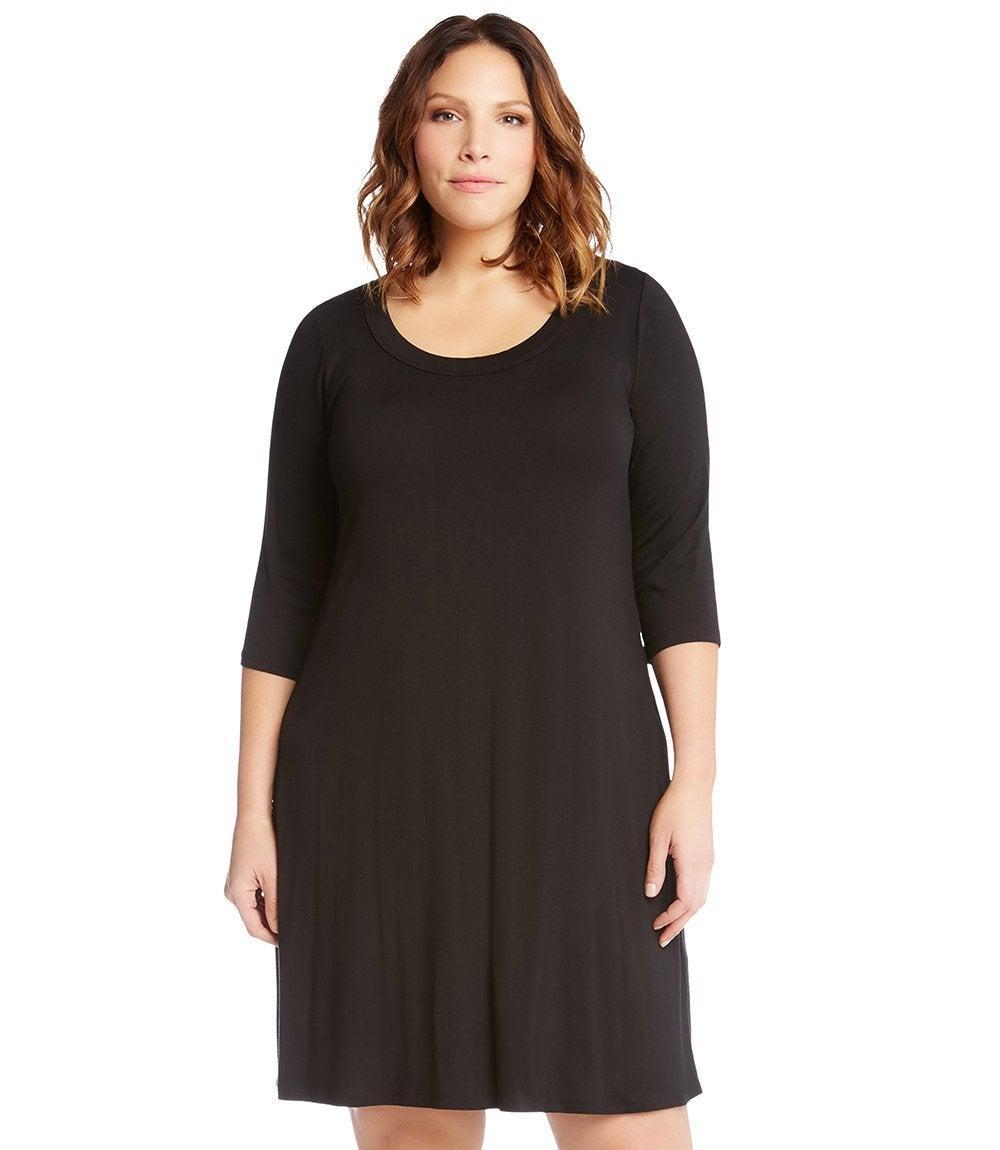 Karen Kane Scoop Neck Jersey Dress Product Image