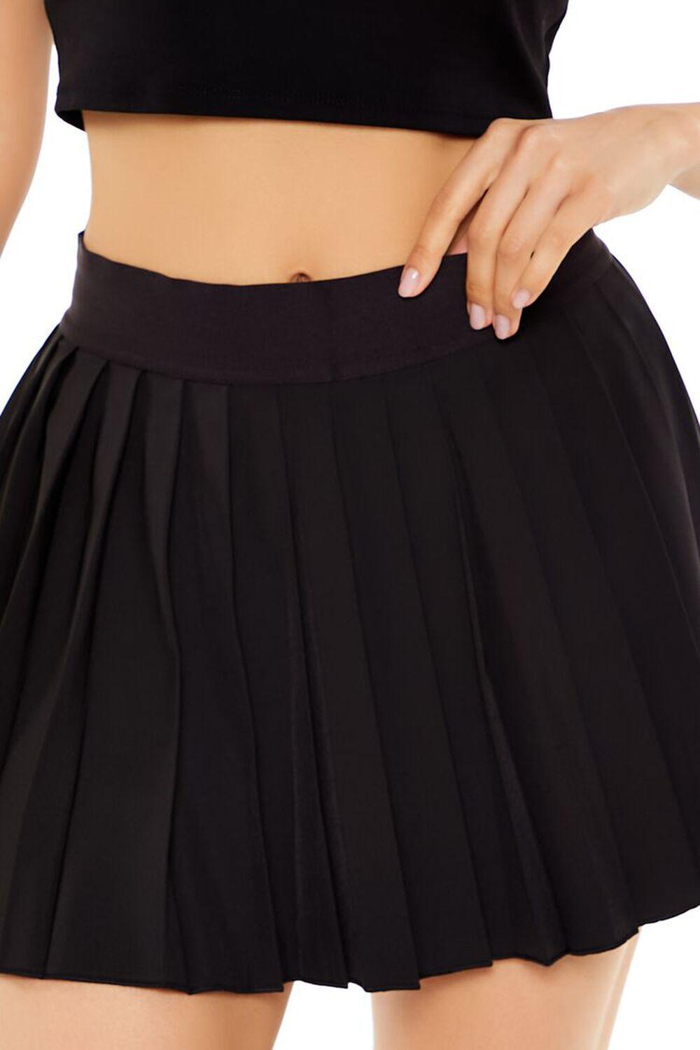 Pleated Mini Tennis Skort | Forever 21 Product Image