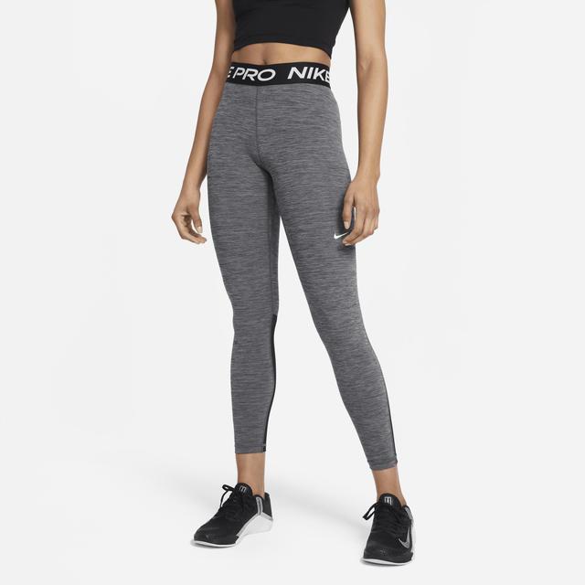 Womens Nike Pro Mid-Rise Mesh-Paneled Leggings Product Image