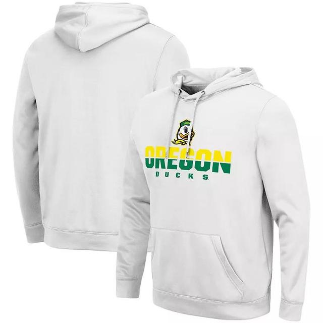 Mens Colosseum Oregon Ducks Lantern Pullover Hoodie Product Image