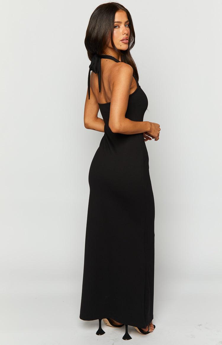 Raylan Black Maxi Dress Product Image