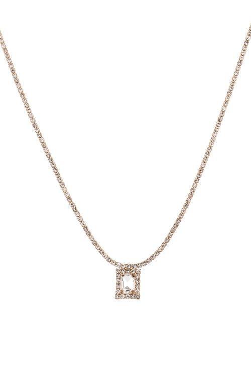 Ettika Adjustable Cubic Zirconia Pendant Necklace Product Image