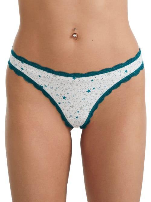 b.temptd by Wacoal Womens Inspired Eyelet Thong Underwear 972219 Product Image