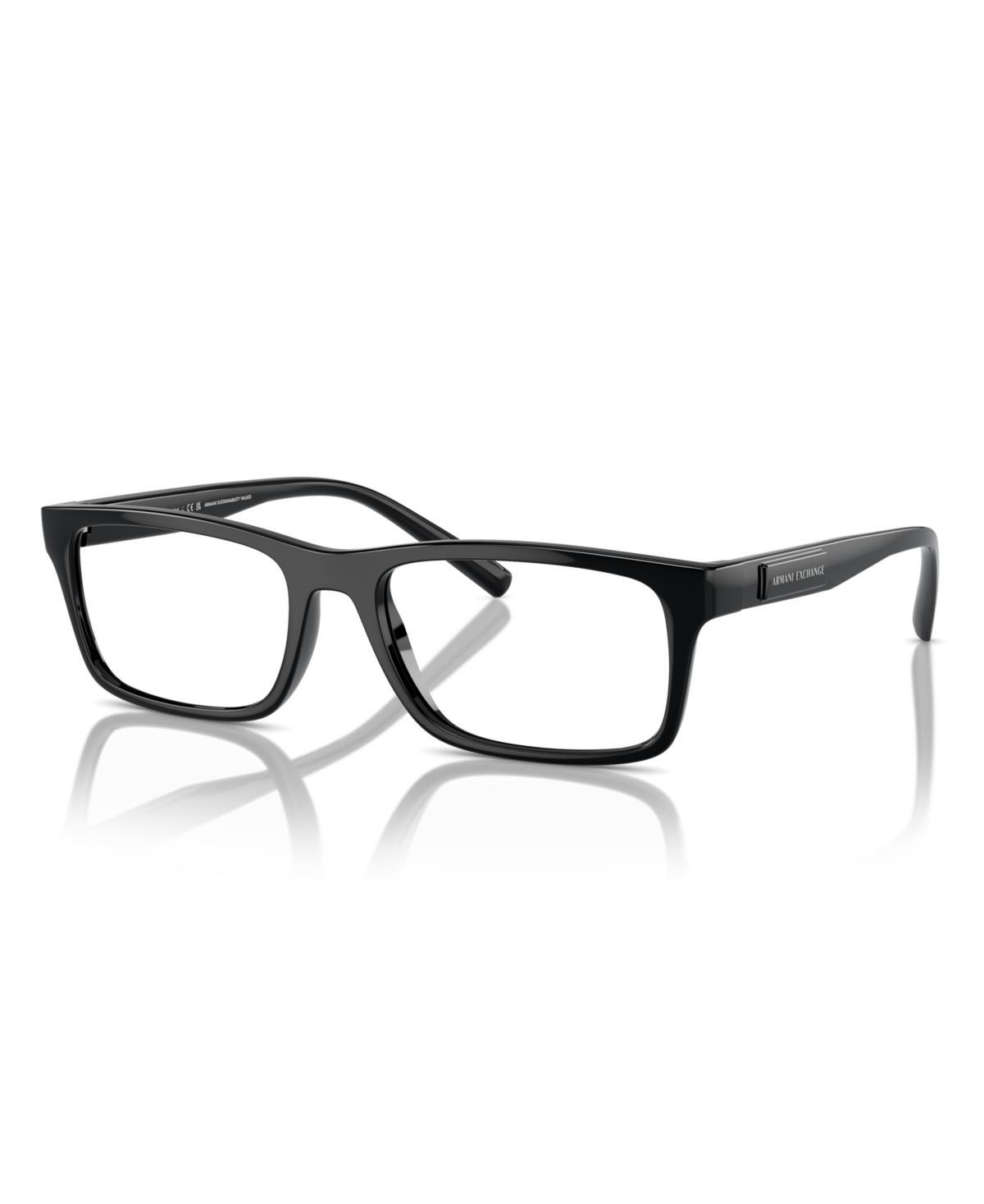 Armani Exchange Mens Eyeglasses,AX3115 - Shiny Black Product Image