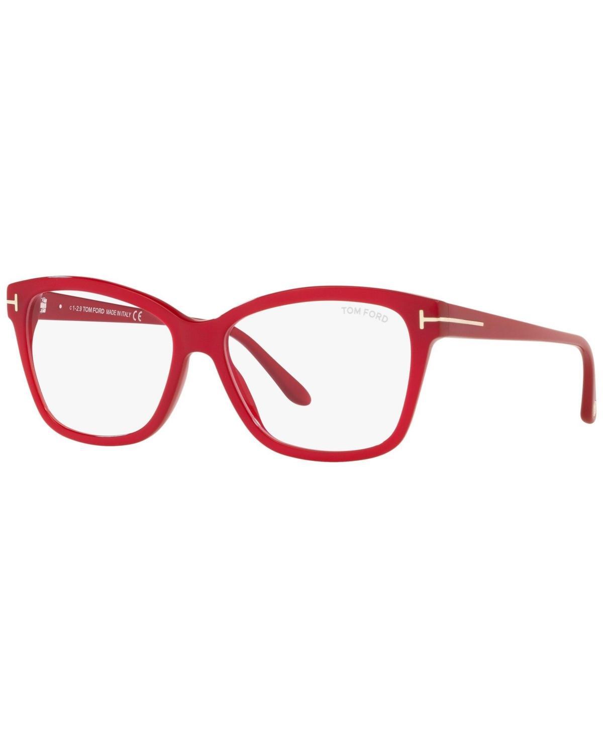 Tom Ford TR001068 Womens Square Eyeglasses - Red Product Image