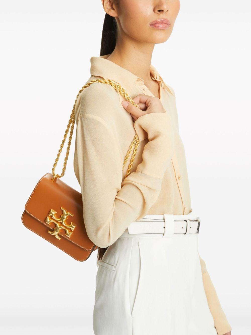 Women's Small Eleanor Leather Shoulder Bag In Whiskey Product Image