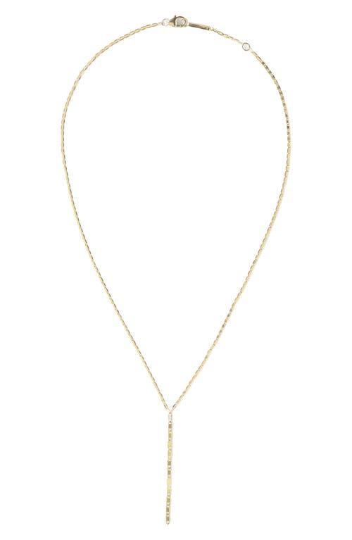 Womens Malibu 14K Yellow Gold Lariat Necklace Product Image