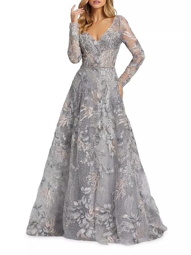 Lace A-Line Gown Product Image