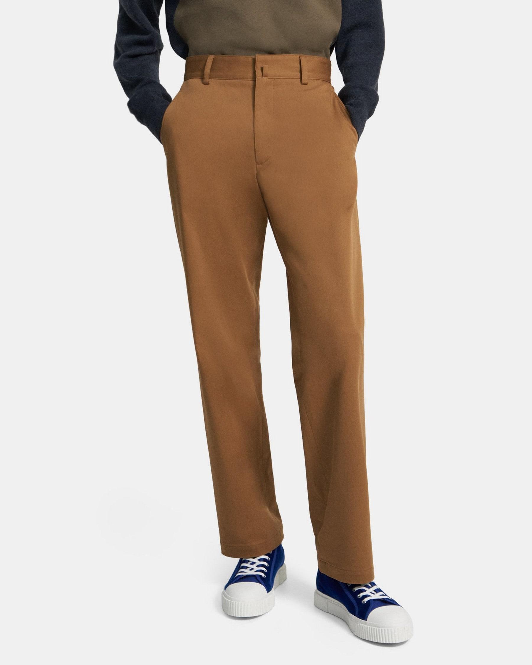 Cotton Twill Straight-Leg Pant product image