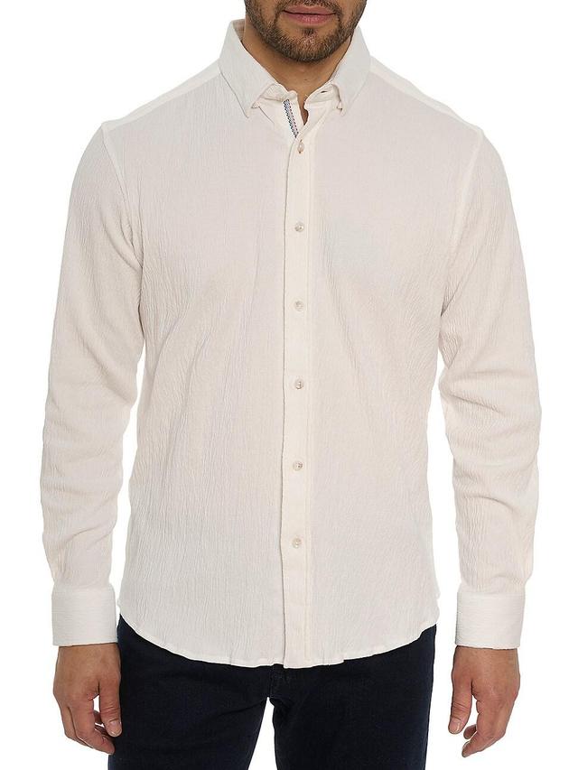 Mens Hammond Cotton-Blend Button-Front Shirt Product Image