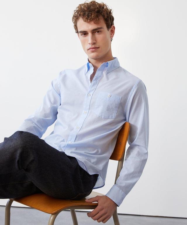 Slim Fit Summerweight Favorite Shirt in Blue Product Image