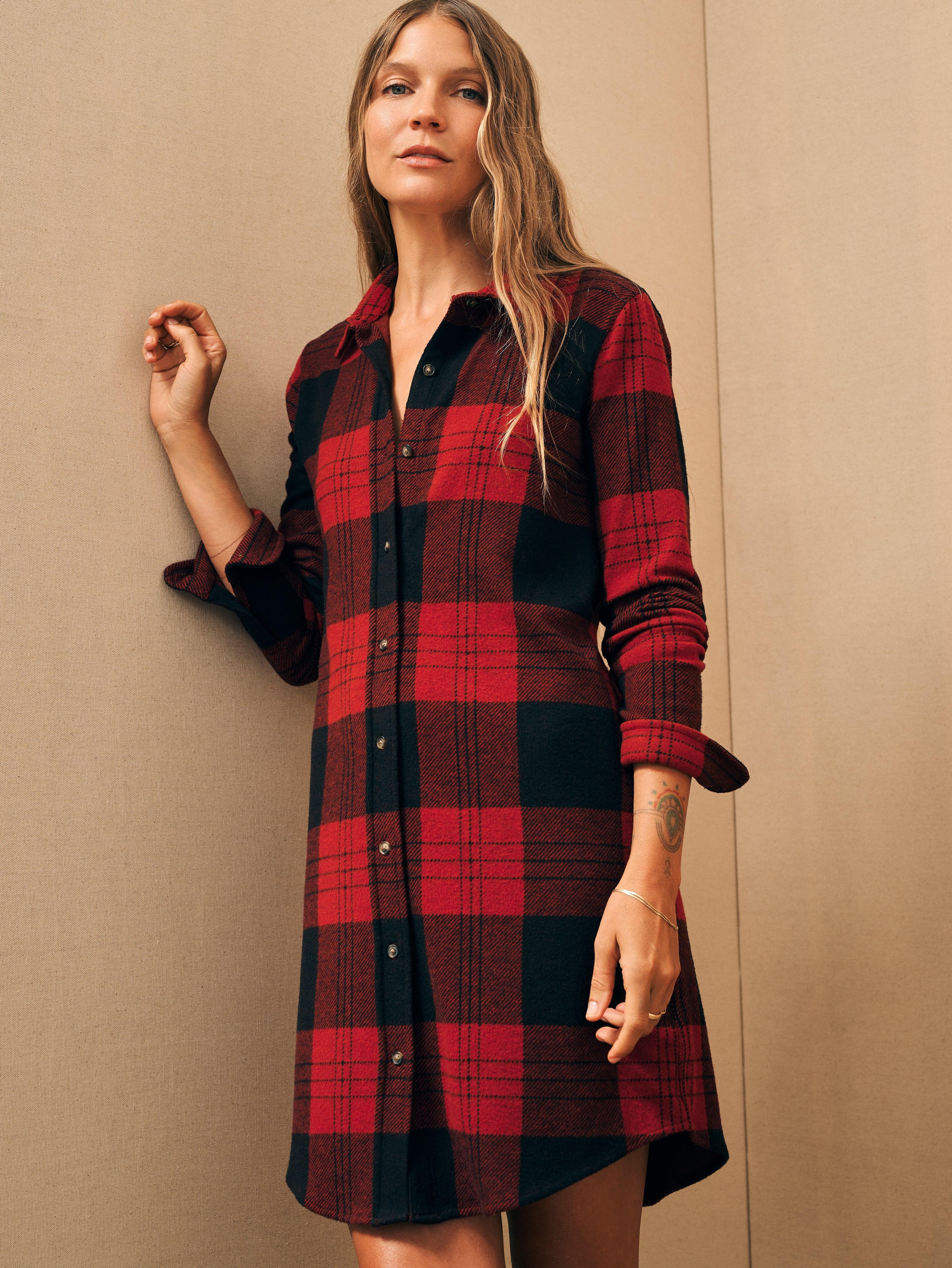 Legend™ Sweater Dress - Orchard House Plaid Female Product Image