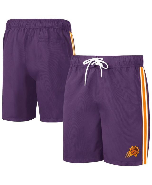 Mens G-iii Sports by Carl Banks Purple Phoenix Suns Sand Beach Volley Swim Shorts - Purple Product Image