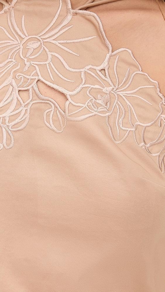 AMUR Bliss Laser Cut Floral Top | Shopbop Product Image