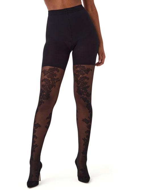 SPANX Tight End Floral Shaper Tights Product Image