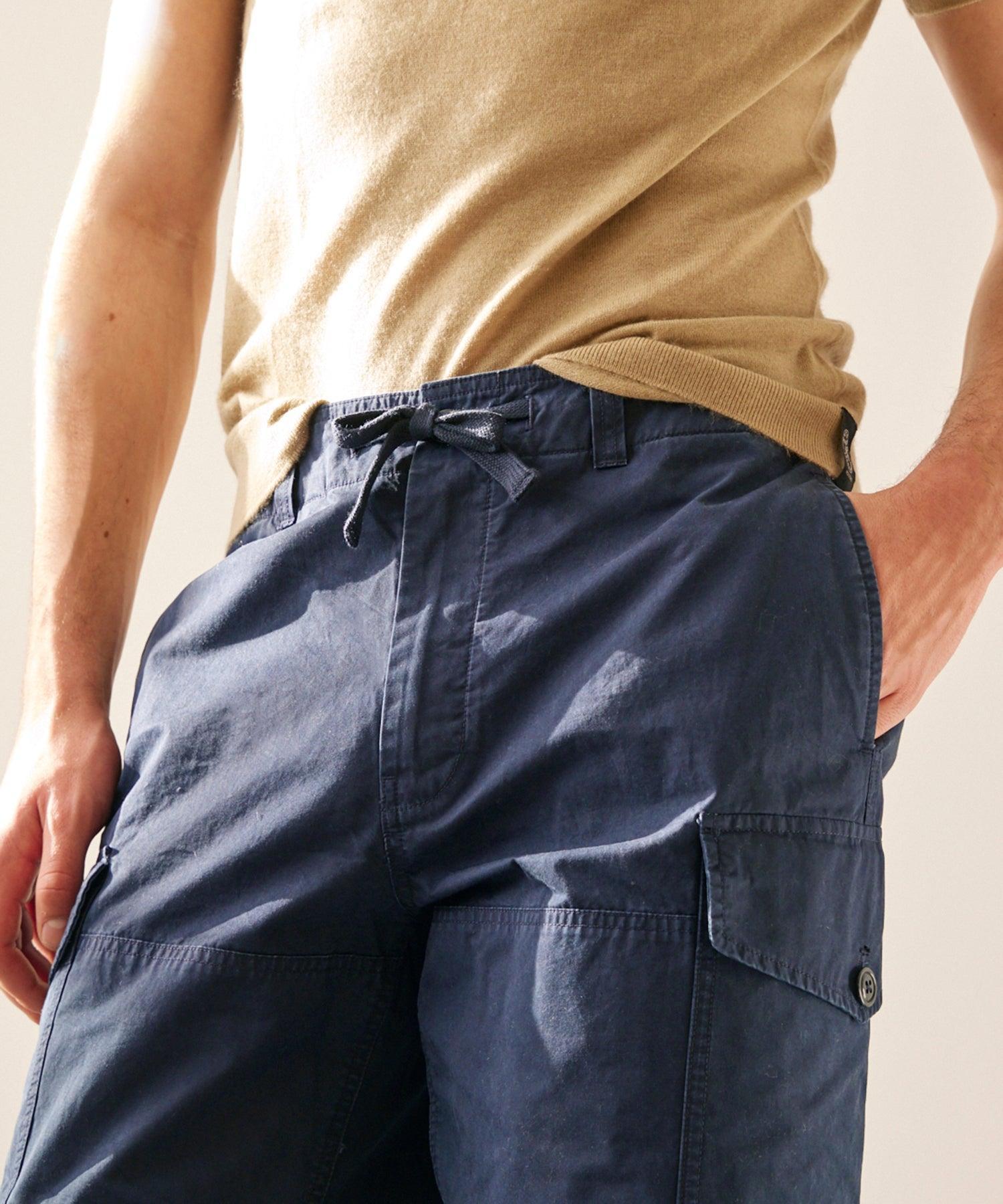 Garment Dyed Cargo Pant in Navy Product Image