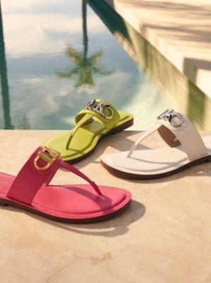 Parker Leather T-Strap Sandal Product Image