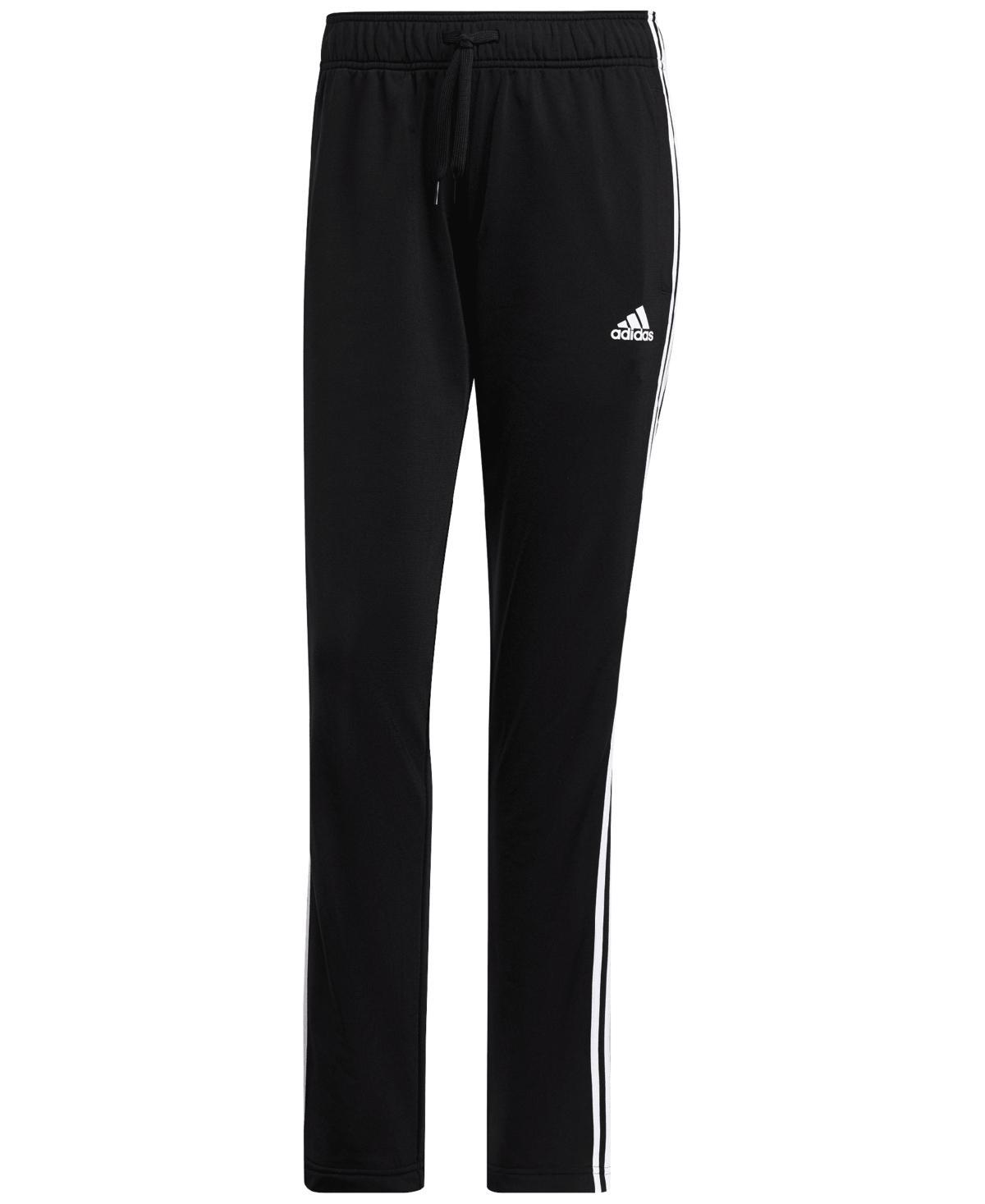 Women's Essentials Warm-Up Slim Tapered 3-Stripes Track Pants Product Image